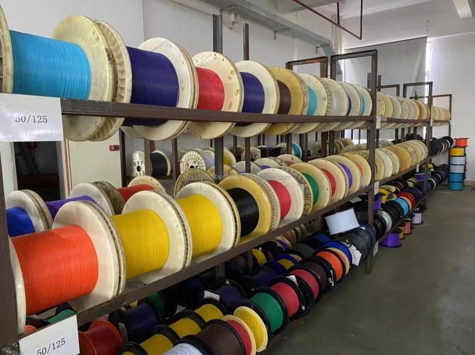 ابزار نصب کابل فیبر نوری تاشو، کابل پچ کورد، کابل افتادگی، قفسه کابل‌کشی برای نظارت بر ساخت و ساز 5