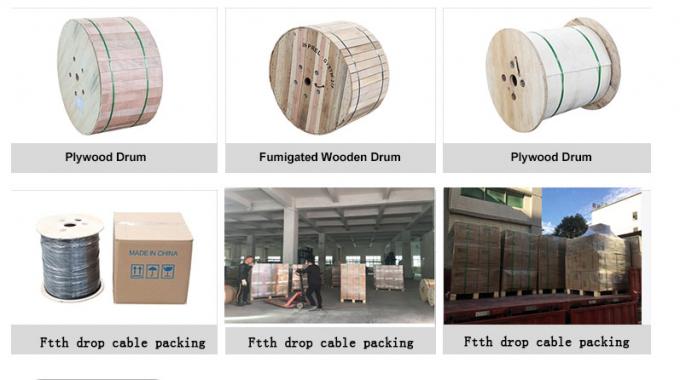 GYTA قیمت کارخانه نوار آلومینیومی زره دار کابل فیبر نوری بیرونی برای دفن مستقیم 4