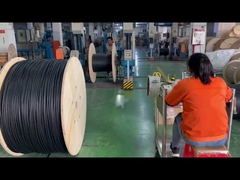 زیرزمینی GYTA GYTA53 کابل فیبر نوری 24 48 96 144 هسته G652D SM کابل زره دار فیبر نوری