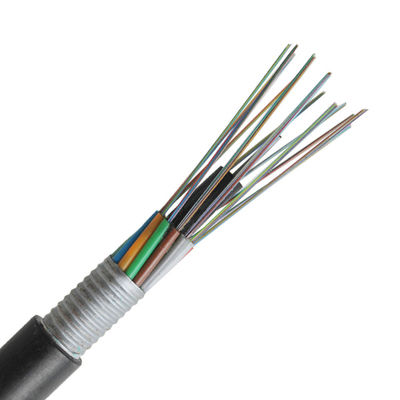 Aluminum Stranded Loose Tube GYTA-24B1 Outdoor Fiber Optic Cable