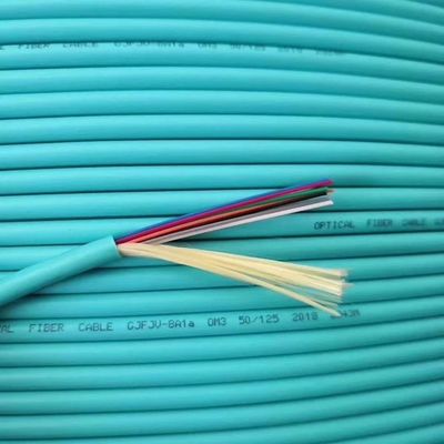 ODM Multi Mode 6 12 24 Core GJFJV Indoor Fiber Optic Cable