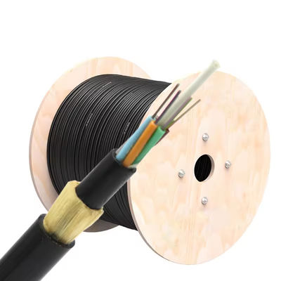 کیفیت  ADSS Fiber Optic Cable Single Mode G652D Double Jacket Outdoor Aerial Self Supporting Telecom Cable کارخانه