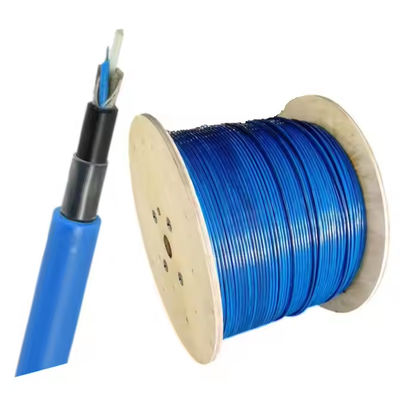 MGTSV 12 24 Core Flame-Retardant Armored Mining Fiber Optic Cable Double Jacket