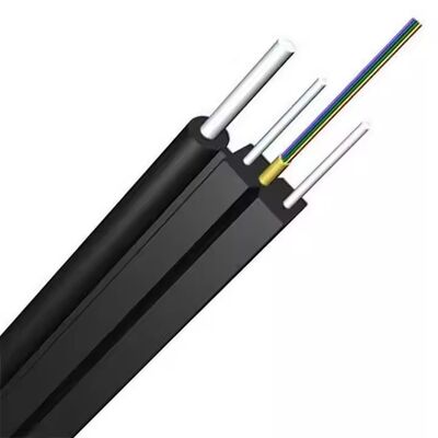 کیفیت  Outdoor FTTH Drop Fiber Cable G657A1 Single Mode 20x50mm for Access Network کارخانه