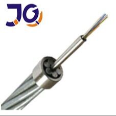 کیفیت  OPGW Optical Power Ground Wire Fiber Optic Cable 24 48 Core for Power Transmission Systems کارخانه