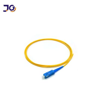 کیفیت  SC UPC Fiber Optic Pigtail 0.9mm Multimode Cable for FTTH FTTB Network Low Loss Easy Splicing کارخانه