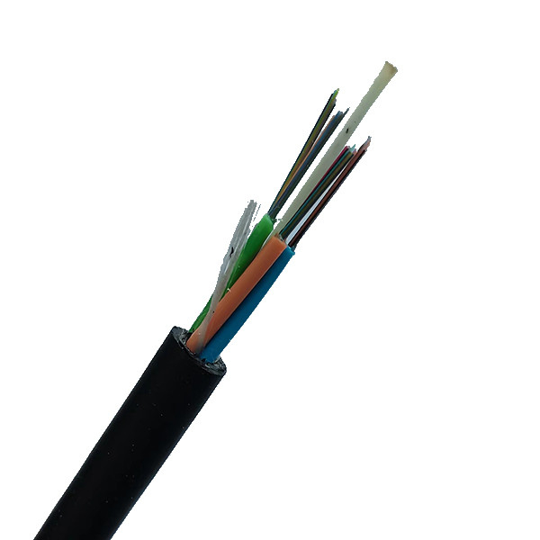 Non Metal Outdoor 24 Core Single Mode G652D Fiber Optic Cable