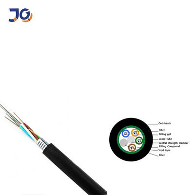 کابل فیبر GYTS کانال زرهی 24 48 96 144 288 هسته کابل فیبر نوری