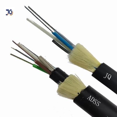 کابل فیبر نوری Aerial Outdoor No Metal 12/24/36/48 /96 Cores تک حالته ADSS
