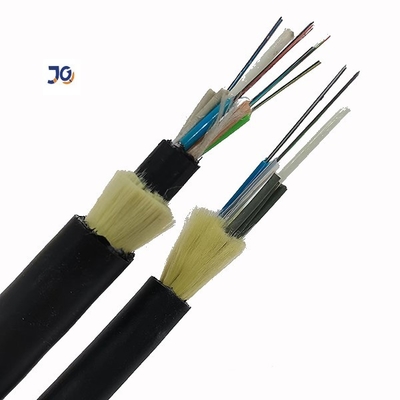 کابل فیبر نوری ADSS سربار HDPE بدون فلز 12/24/36/48 هسته تک حالته