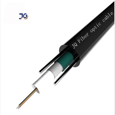 کابل فیبر نوری دو سیم فولادی موازی زره ​​دار تک حالته GYXTW GYFXTY