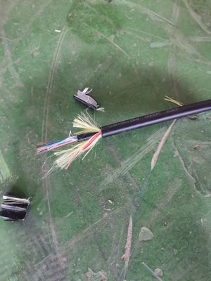 Aerial All - Dielectric ADSS Fiber Optic Cables 24 48 96 Cores Fiber Optical Cable