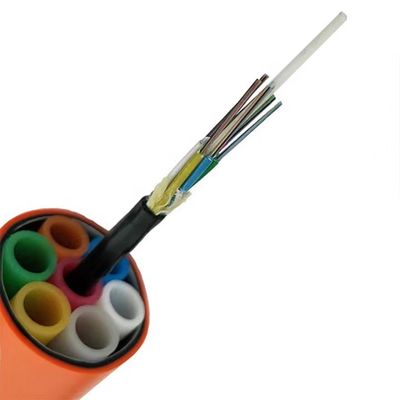 96 Core GCYFY Air Blown Microduct Fiber Optic Cable Stranded Loose Tube High-Speed Data Communication