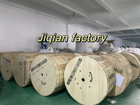 12 24 48 96 144 هسته مستقیم دفن شده GYXTW53 پوشش دوگانه دوپوش دوپوش کابل فیبر نوری