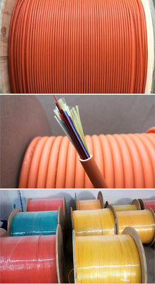 کابل نوری داخلی LSZH 4-Core 6-Core 8-Core 12-Core 24-Core 48-Core Single Mode کابل فیبر نوری GJFJV