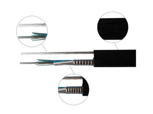 کابل زره ای فیبر نوری بیرونی شکل 8 APL GYTC8A GYFTC8A