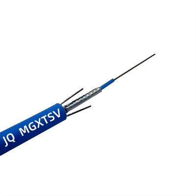 کابل فیبر نوری MGXTSV مقاوم در برابر شعله، فضای باز، زیرزمینی، معدن، تک حالته، چند حالته