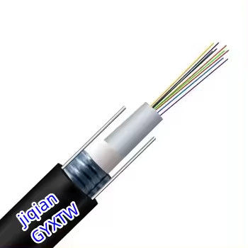 قیمت کارخانه 2/4/6/8/12/16/24 هسته مخابرات GYXTW کابل ارتباطات بیرونی کابل فیبر نوری تک حالت