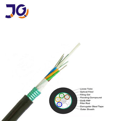 تولید کننده کابل فیبر نوری GYTS GYFTS G652D Fiber Outdoor armored Fiber Cable 96 core