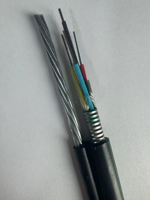 کابل نوری بیرونی خودپذیر شکل 8 کابل نوری فیبر GYTC8S GYXTC8S GYFTC8S کابل نوری فیبر فلزی