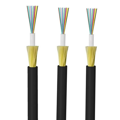 4 8 12 Core GYFXTH Unitube Glass Yarn Aramid yarn کابل فیبر نوری غیر فلزی JET کابل های فیبر نوری