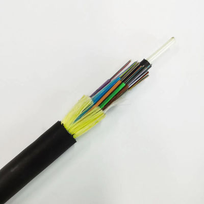 OEM عرضه کارخانه 144 هسته ADSS درب درب کابل فیبر نوری هوایی 1KM 2KM 3KM قیمت