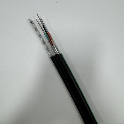 96 هسته هوائی خودپذیر شکل 8 ساختار GYTC8S با سیم پیام رسان کابل فیبر نوری قیمت