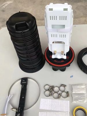 درب بیرونی 12 24 48 نوع گنبد هسته ای بسته شدن کابل فیبر جعبه مشترک بسته شدن جفت فیبر نوری