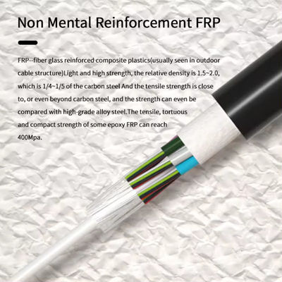 قیمت عمده فروشی GYFTY 12 Core Single Mode Outdoor Aerial Fiber Optic Cable قیمت هر متر