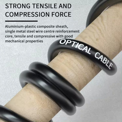 قیمت عمده فروشی GYFTY 12 Core Single Mode Outdoor Aerial Fiber Optic Cable قیمت هر متر