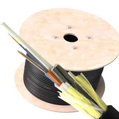 OEM Aerial ADSS Single Jacket 96 Core Single Mode Fiber Optic Cable 1km قیمت برای خطوط برق ولتاژ مختلف