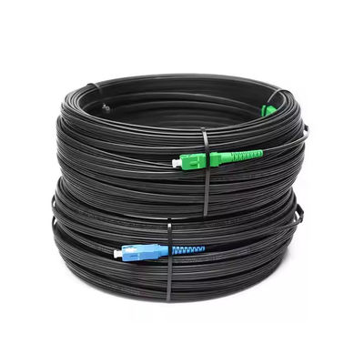 SC UPC SC APC FTTH قطره سیم پیچ فیبر SM G657A1 G657a2 10M 30M 50M 100M 200m LSZH