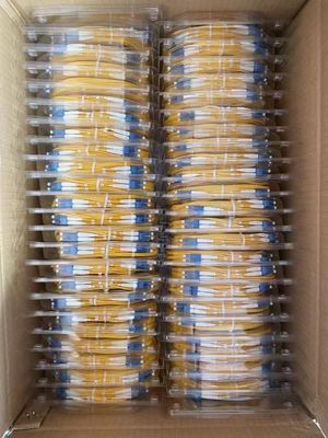 SC/UPC-SC/APC Single-mode Multimode Fiber Optic Patch فیبر سگtail 3m 5m 10m 3.0mm LSZH