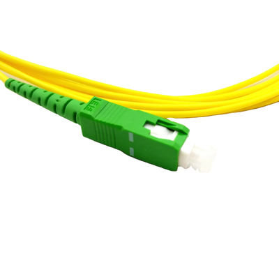 SC/UPC-SC/APC Single-mode Multimode Fiber Optic Patch فیبر سگtail 3m 5m 10m 3.0mm LSZH