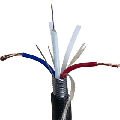 کابل فیبر نوری OPLC FTTH هیبریدی برای انتقال توان و داده