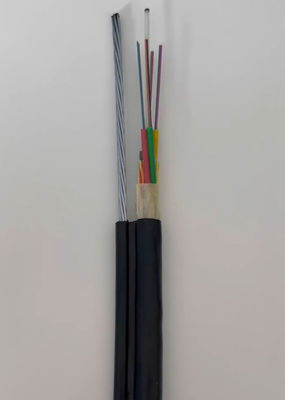 کابل فیبر نوری زرهی شکل 8 GYFTC8S با سیم فولادی نگهدارنده خودپشتیبان FRP