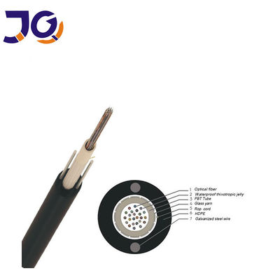 GYFXTS Unitube مرکزی لوله گشاده درب کابلی فیبر نوری کابلی زره دار