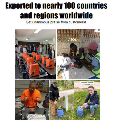 AI-9 Fusion Splicing Fiber Fusion Splicer ماشین های اسپلایس فیبر نوری فولتر فولتر اتوماتیک