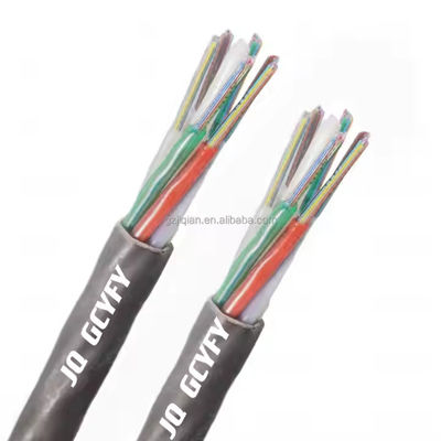 GCYFY کابل های فیبر نوری تک حالت مایکرو با هویج هوایی 24 48 96 144 اندازه استفاده شده FTTH