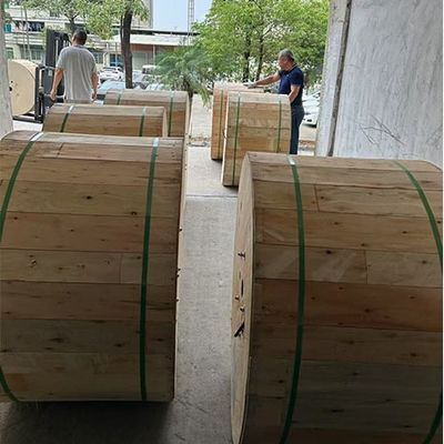 کابل فیبر نوری ADSS ASU با روکش تکی/دوتایی، 144/96/48 رشته، با دهانه 200 متر، 96/48/24 رشته