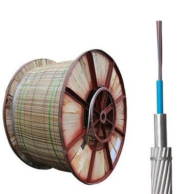 OPGW Fiber Optic Cable 24 48 Core Single Mode G652D Outdoor Power Line Fiber