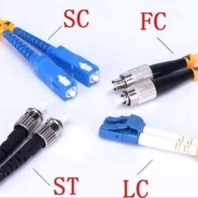 SC APC SC UPC 3mm LSZH فیبر پیچ کابل FTTH 1m 2m 3m انتقال سریع داده