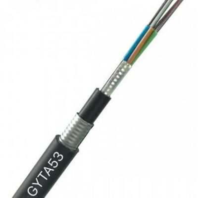 GYTA53 Fiber Optic Cable 48 96 Core Double Aluminum Heavy Armored Single Mode Outdoor Direct Burial Cable