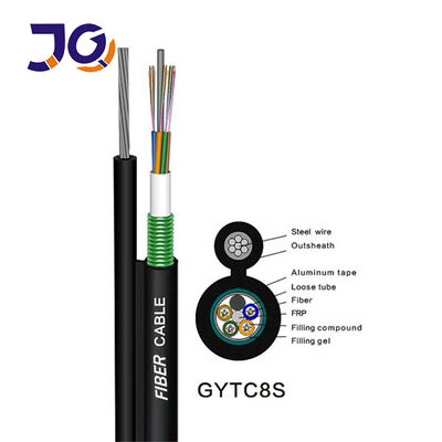 شکل استاندارد-8 کابل نوری لوله گشاده خودپذیر GYTC8S