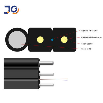 کابل فیبر نوری 2 هسته ای خارجی 2 هسته ای GJYXCH GJYXFCH FTTH