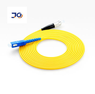 سیم پچ فیبر Duplex SC LC ST FC SM MM 0.9mm 3m