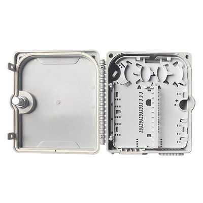 جعبه توزیع فیبر نوری 12 هسته FTTB 235 * 215 * 70 میلی متر در فضای باز