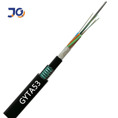GYTA53 کابل زره دار فیبر نوری ️ زیرزمینی دفن مستقیم، ژاکت دوگانه، 4 ️144 هسته