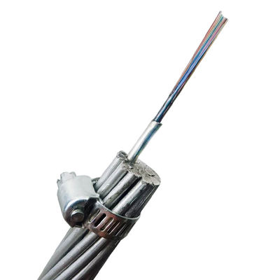 کابل فیبر نوری در فضای باز 2 حالته 4 هسته ای 4 هسته ای OPGW