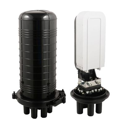 IP68 پلاستیک بسته شدن اتصالات فیبر نوری گنبد 1 در 4 خارج